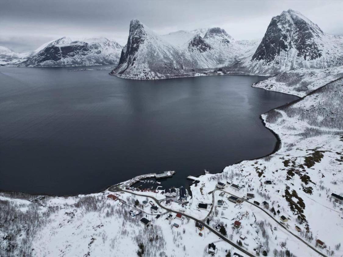 الشقق الفندقية Stonglandseidetفي  Senja Living المظهر الخارجي الصورة