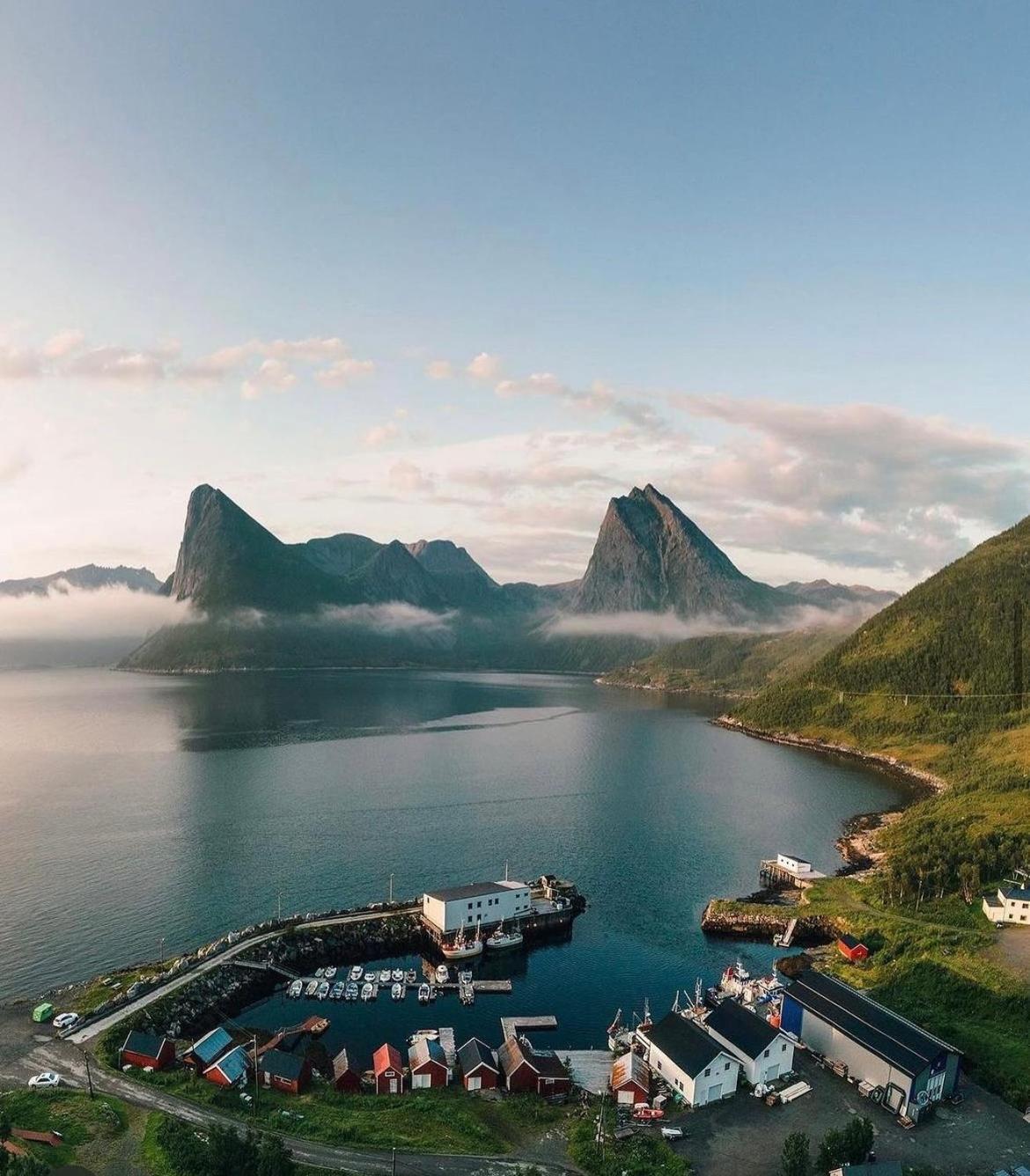 الشقق الفندقية Stonglandseidetفي  Senja Living المظهر الخارجي الصورة